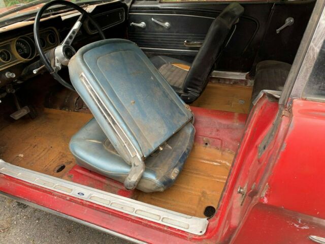 1966 Red Ford Mustang Coupe