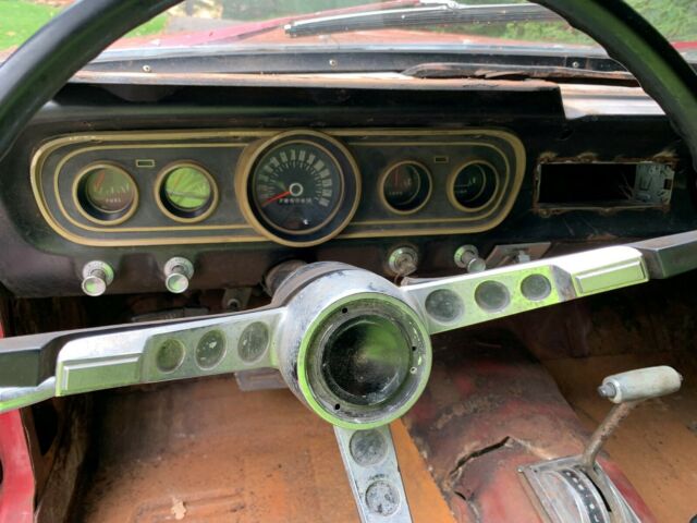 1966 Red Ford Mustang Coupe