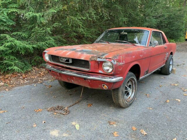 1966 Red Ford Mustang Coupe