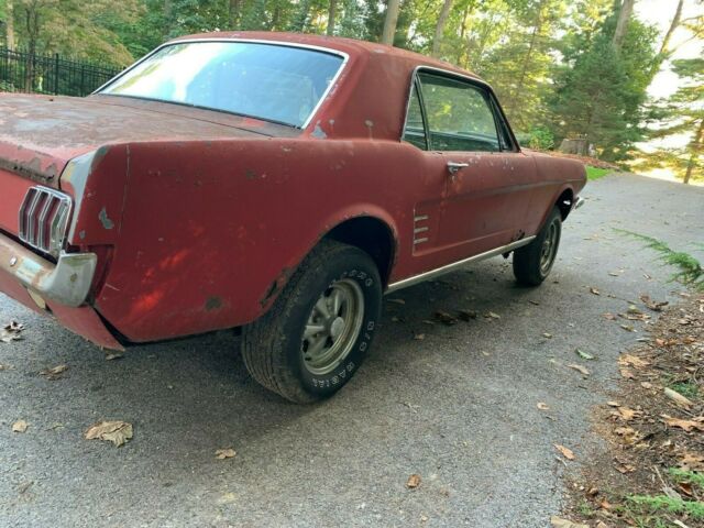 1966 Red Ford Mustang Coupe