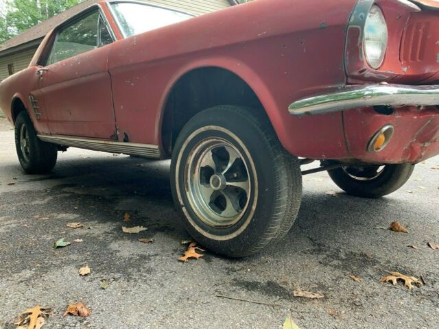 1966 Red Ford Mustang Coupe