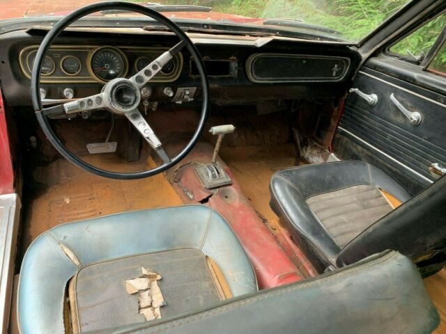 1966 Red Ford Mustang Coupe