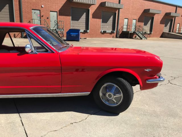 1966 Red Ford Mustang Coupe
