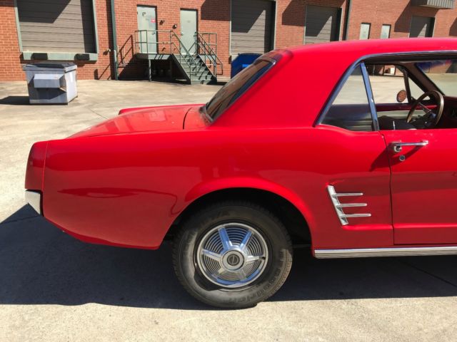 1966 Red Ford Mustang Coupe