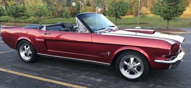 1966 Sangria Red Ford Mustang Convertible