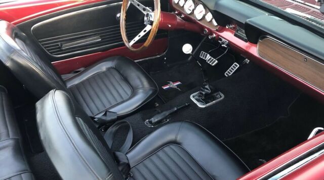 1966 Sangria Red Ford Mustang Convertible