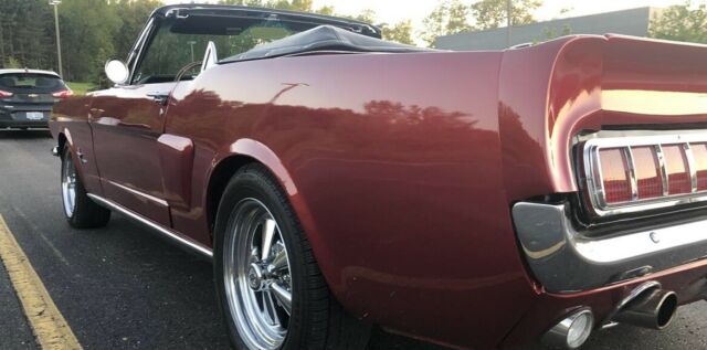 1966 Sangria Red Ford Mustang Convertible
