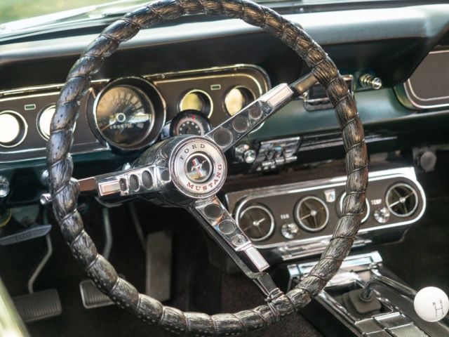 1966 Dark Green Ford Mustang Coupe