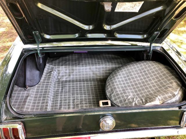 1966 Dark Green Ford Mustang Coupe