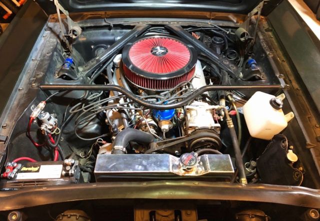 1966 Dark Green Ford Mustang Coupe