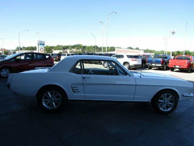 1966 White Ford Mustang Coupe