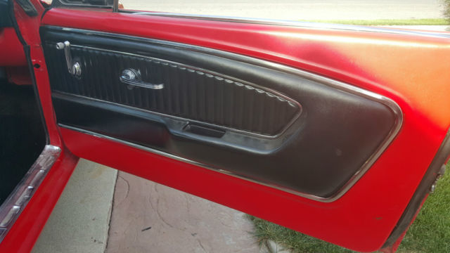 1966 Red Ford Mustang Coupe