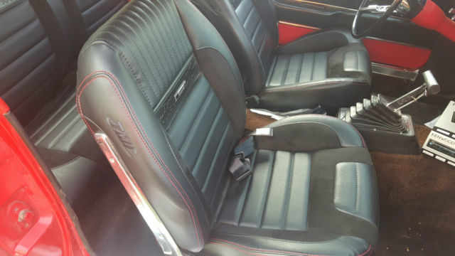 1966 Red Ford Mustang Coupe