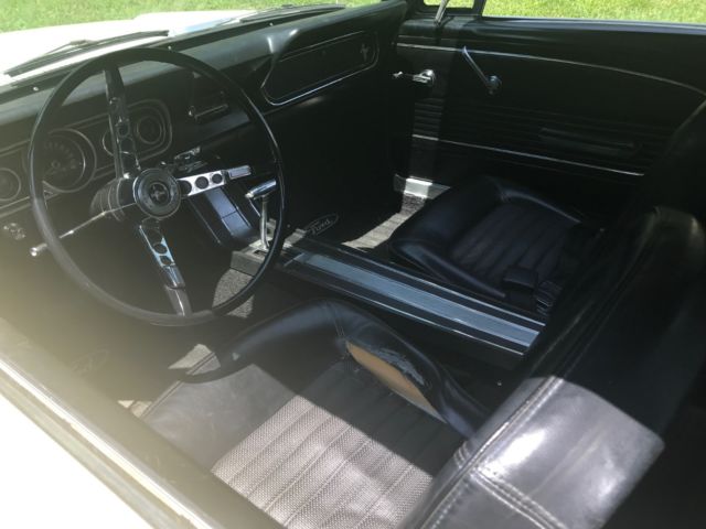 1966 Yellow Ford Mustang Coupe