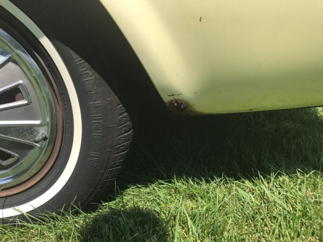 1966 Yellow Ford Mustang Coupe