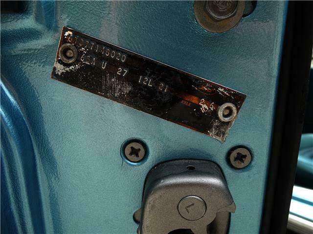 1966 TAHOE TURQUOISE Ford Mustang COUPE