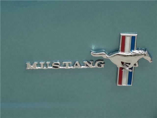 1966 TAHOE TURQUOISE Ford Mustang COUPE