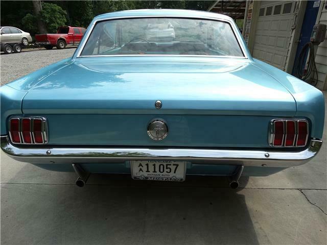 1966 TAHOE TURQUOISE Ford Mustang COUPE