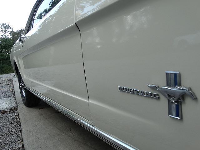 1966 White Ford Mustang COUPE
