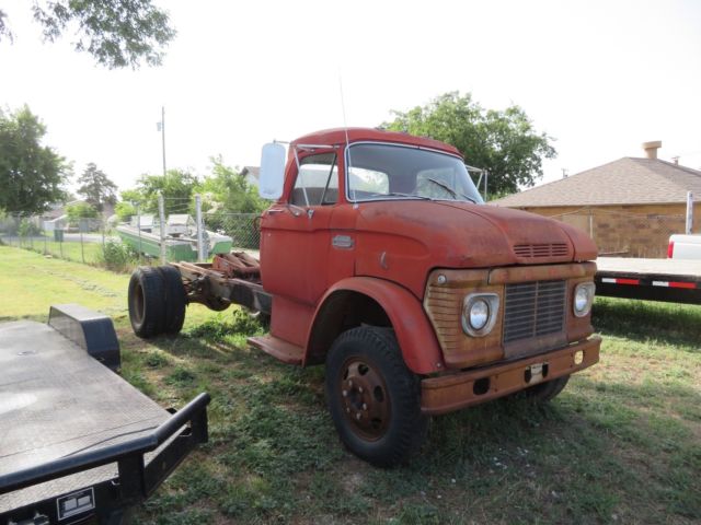 1966 Red Ford Other Pickups Cab & Chassis