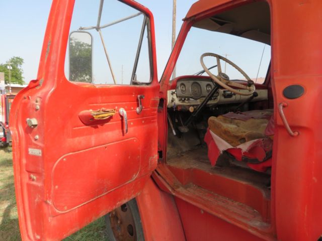 1966 Red Ford Other Pickups Cab & Chassis