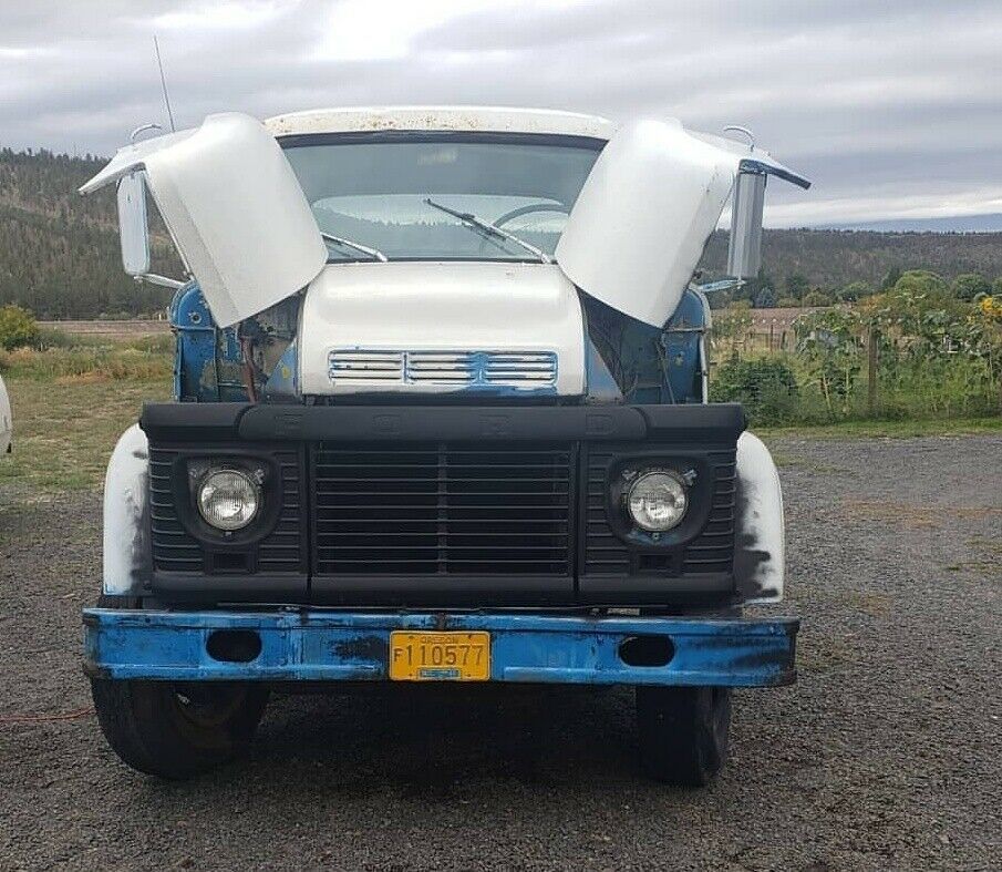 1966 White Ford n600 Pickup
