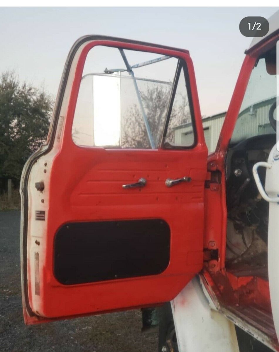 1966 White Ford n600 Pickup