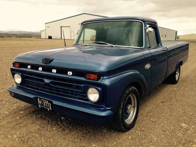 1966 Blue Ford Other Pickups
