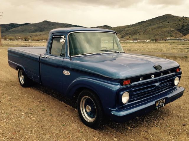 1966 Blue Ford Other Pickups