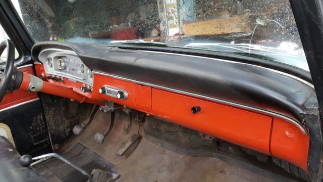 1966 Black Ford F-100