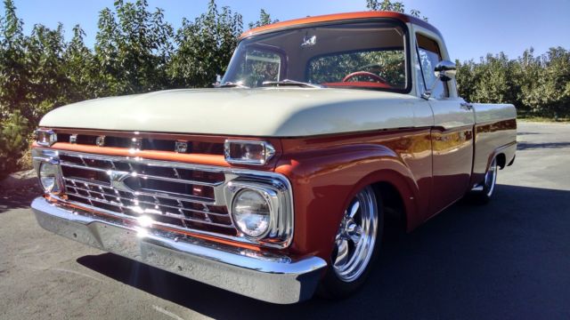 1966 "Root Beer and Cream" Ford F-100 Cab & Chassis