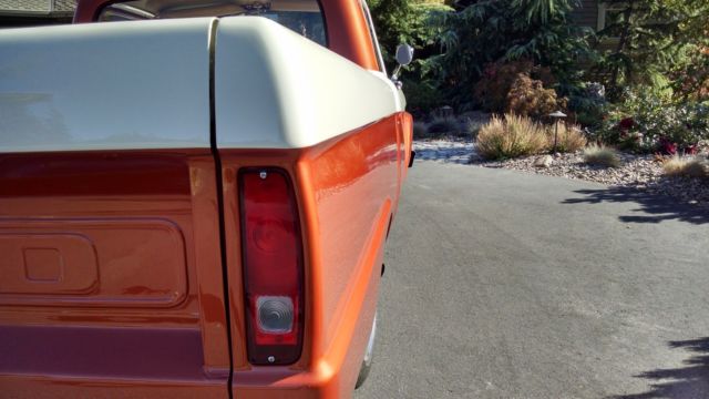 1966 "Root Beer and Cream" Ford F-100 Cab & Chassis