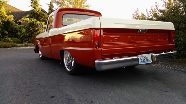 1966 "Root Beer and Cream" Ford F-100 Cab & Chassis