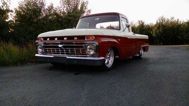 1966 "Root Beer and Cream" Ford F-100 Cab & Chassis