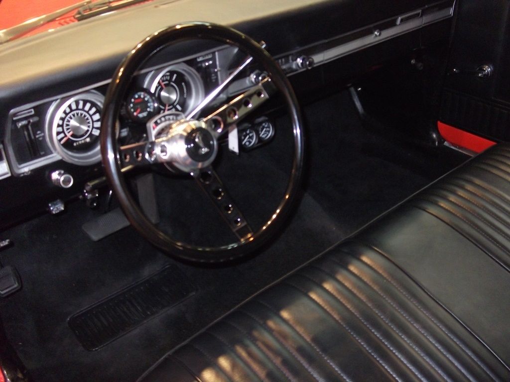 1966 Orange Ford Ranchero Truck