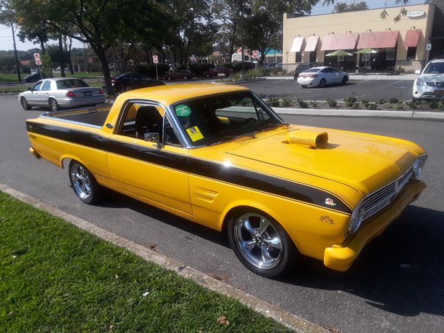 1966 Yellow Ford Ranchero