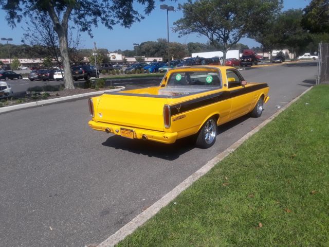 1966 Yellow Ford Ranchero
