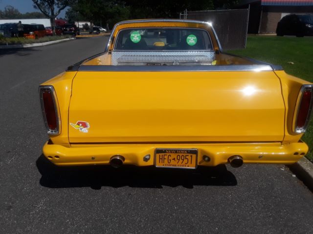 1966 Yellow Ford Ranchero