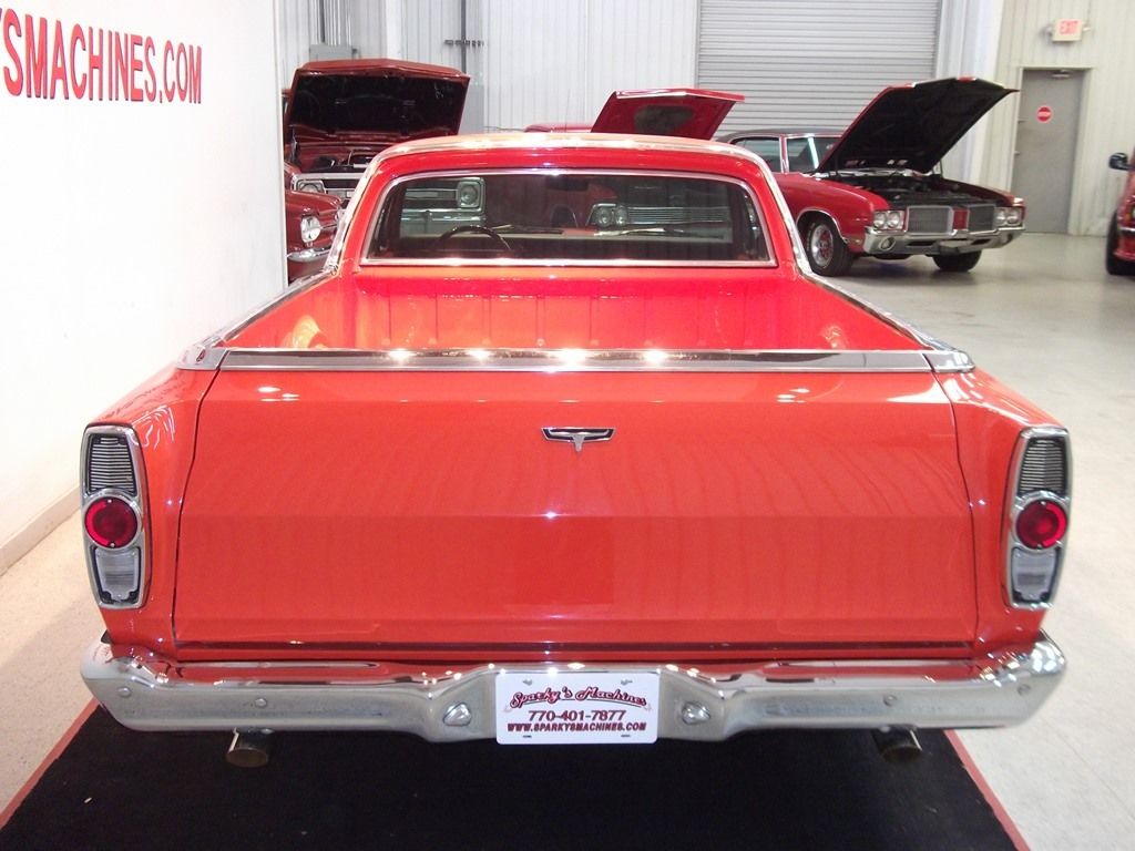 1966 Orange Ford Ranchero Truck