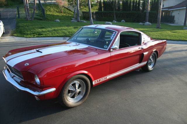 1966 Red Ford Mustang Fastback