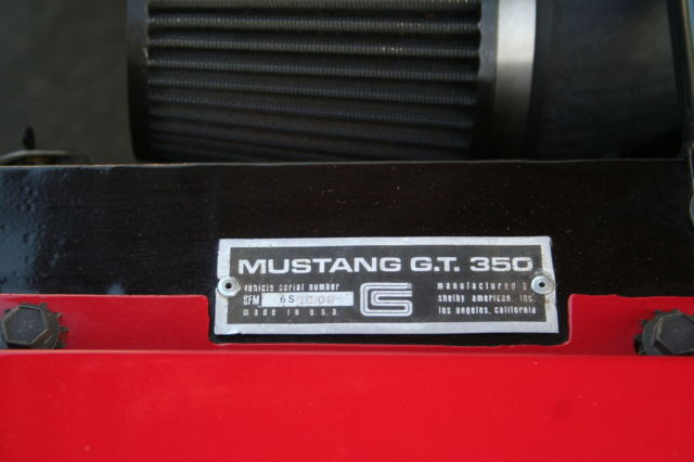 1966 Red Ford Mustang Fastback