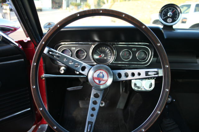 1966 Red Ford Mustang Fastback