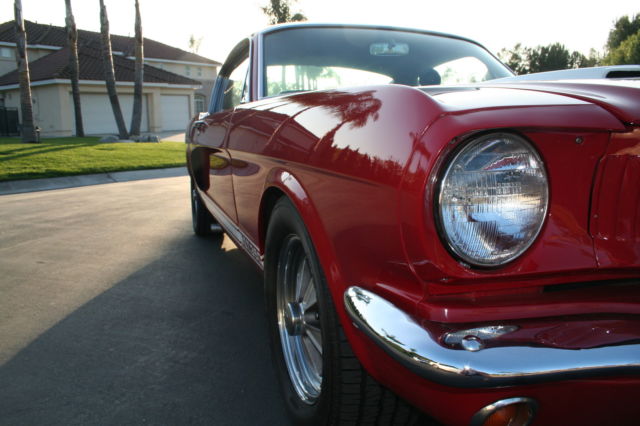 1966 Red Ford Mustang Fastback