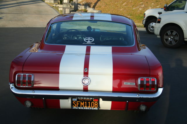 1966 Red Ford Mustang Fastback