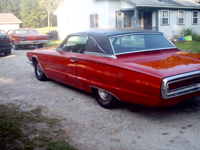 1966 Red Ford Thunderbird Coupe
