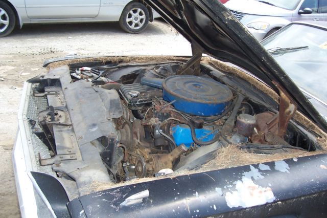 1966 Black Ford Thunderbird Coupe