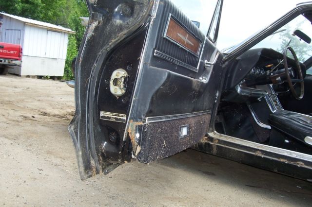 1966 Black Ford Thunderbird Coupe