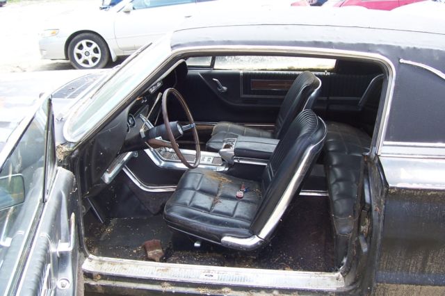 1966 Black Ford Thunderbird Coupe