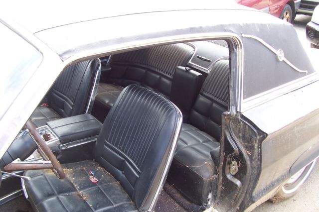 1966 Black Ford Thunderbird Coupe