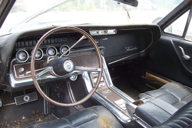 1966 Black Ford Thunderbird Coupe
